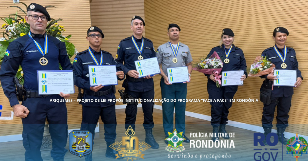 ARIQUEMES – PROJETO DE LEI PROPÕE INSTITUCIONALIZAÇÃO DO PROGRAMA “FACE A FACE” EM RONDÔNIA