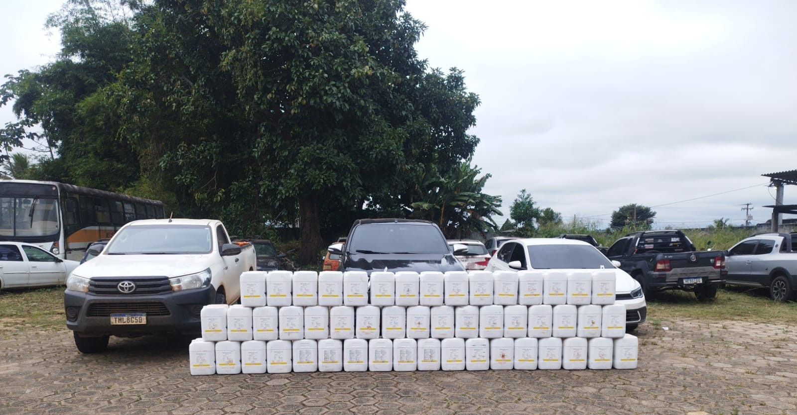 Forças de Segurança apreendem agrotóxicos irregulares em Rondônia