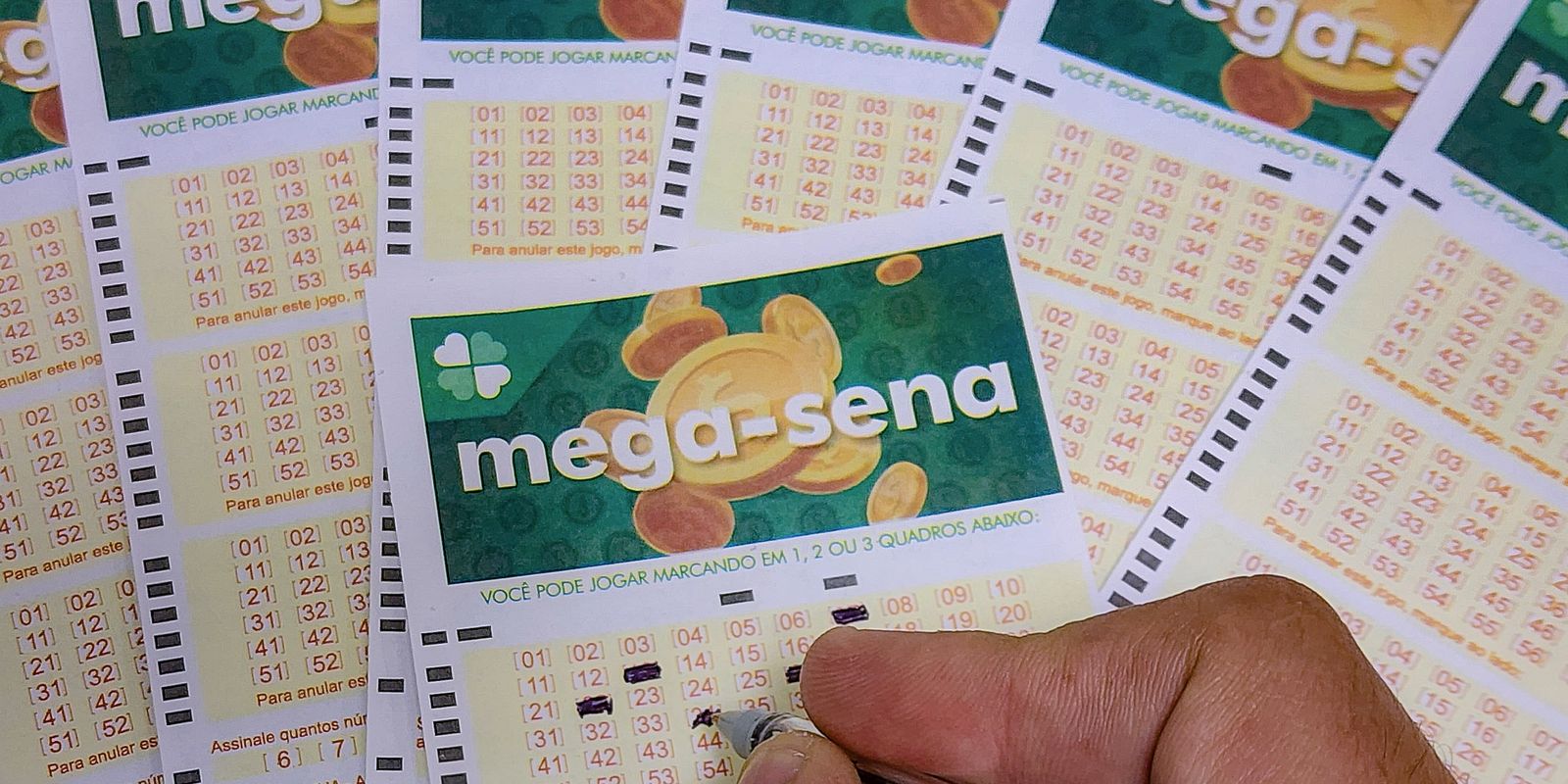 Mega-sena acumula e próximo prêmio será de R$ 300 milhões