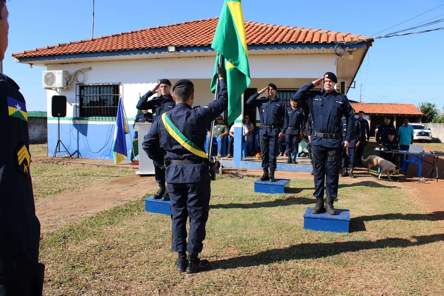 10º BPM – TROCA DE COMANDO DA UNIDADE DA POLÍCIA MILITAR EM ALTO ALEGRE DOS PARECIS