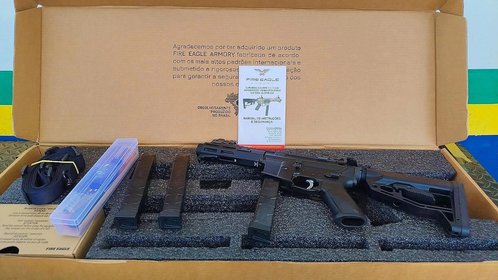 9º BPM recebe cinco carabinas calibre 9×19 mm para reforço das ações operacionais da Unidade