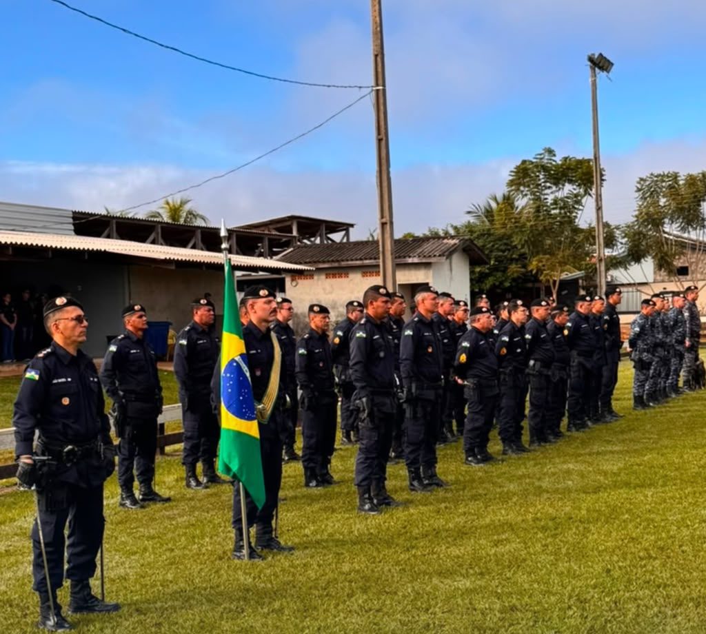 FORMATURA ALUSIVA AO 8º ANIVERSÁRIO DE CRIAÇÃO E ATIVAÇÃO DO 11º BATALHÃO DE POLÍCIA MILITAR