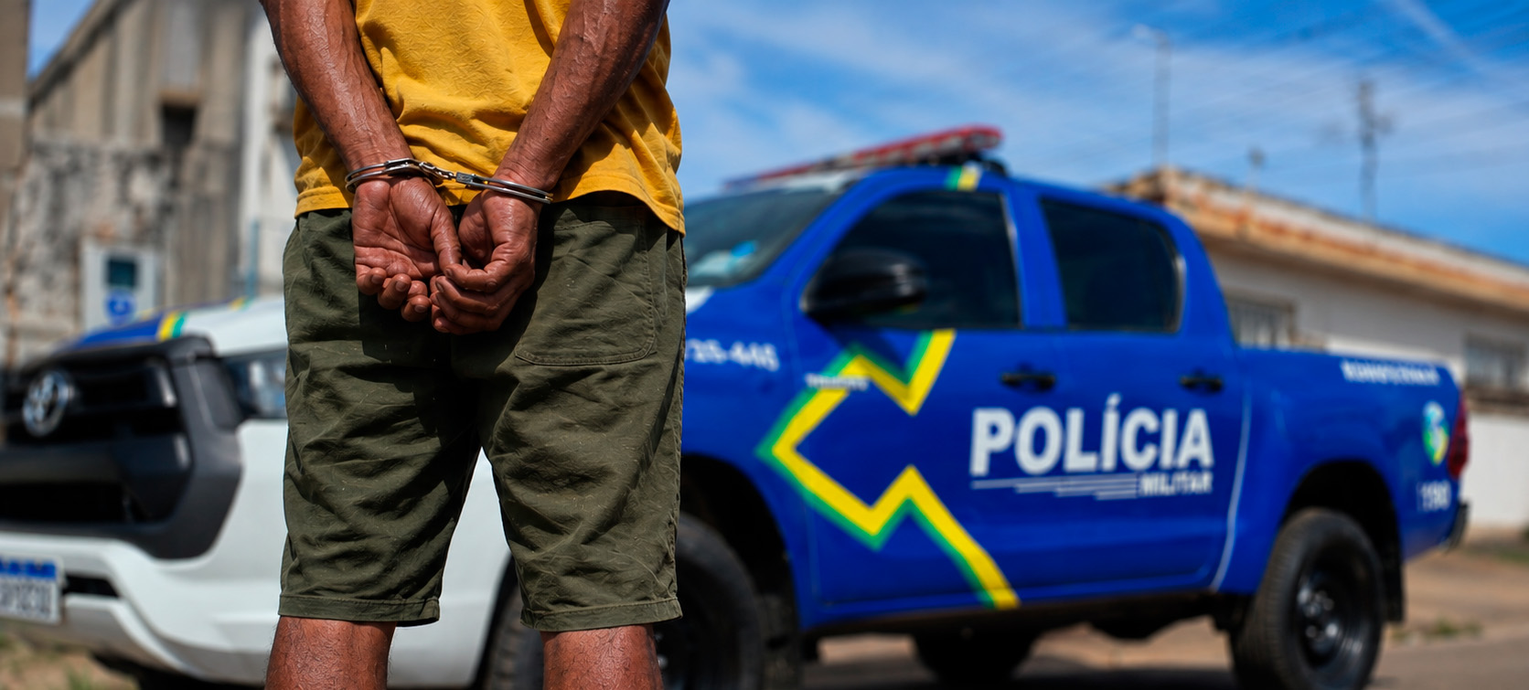 OURO PRETO DO OESTE – POLÍCIA MILITAR PRENDE HOMEM POR DESCUMPRIMENTO DE MEDIDA PROTETIVA E AMEAÇAS