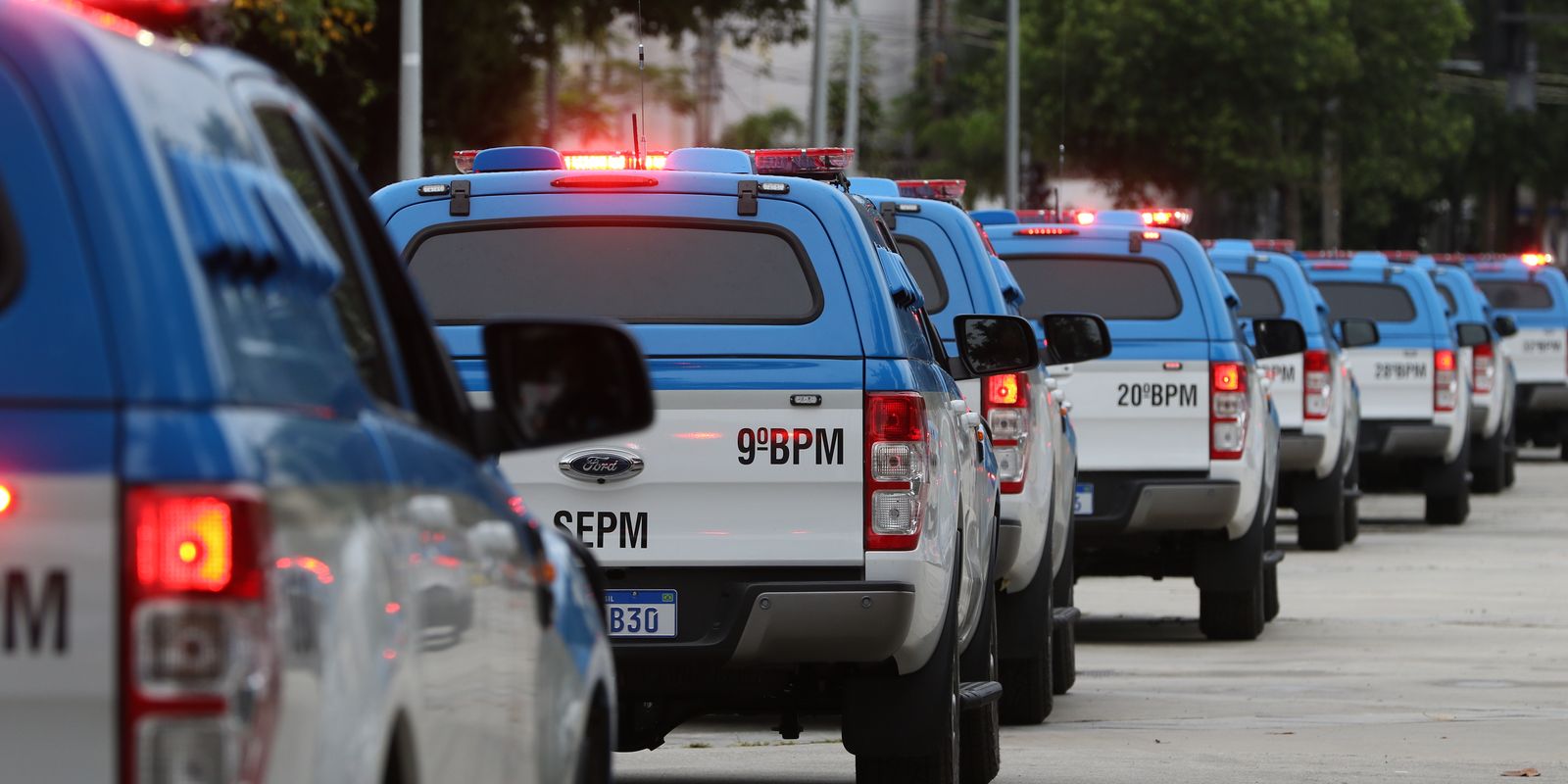 PM do Rio reforça policiamento durante jogos da seleção brasileira