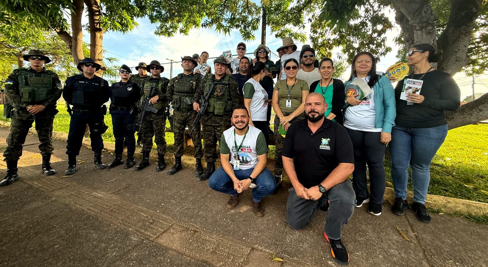 Polícia Ambiental participa de ação integrada de prevenção e combate às queimadas urbanas em Porto Velho