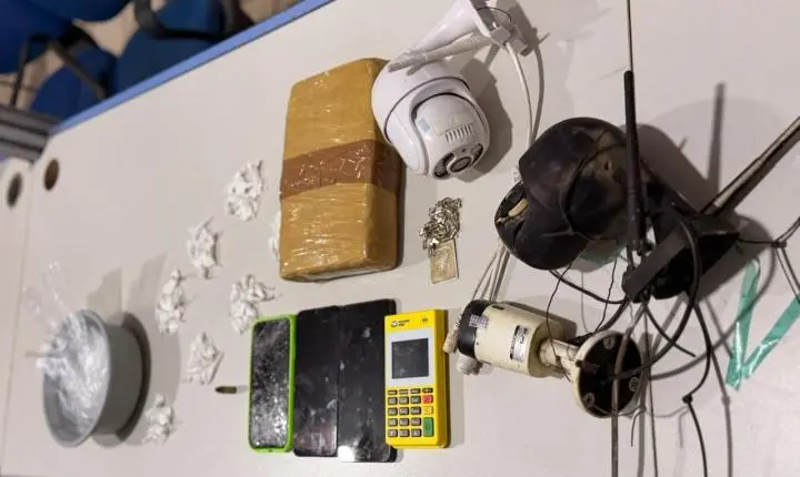 Polícia Militar de Rondônia apreende drogas e prende suspeito ligado ao crime organizado na zona sul de Porto Velho